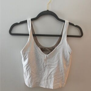 lululemon athletica White Tank Top